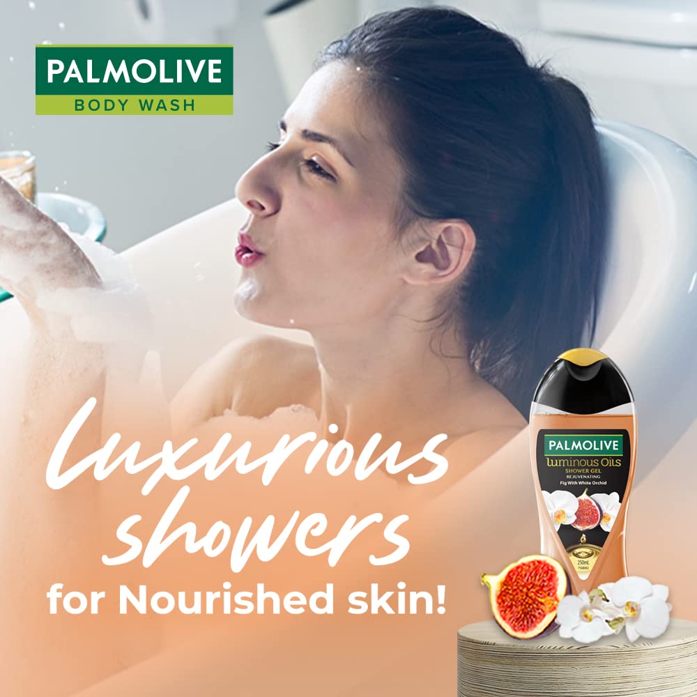 Palmolive Rejuvenating Luminous Oil Shower Gel (250ml)