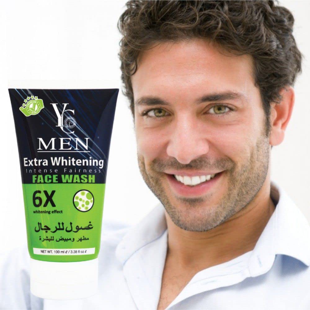 YC Extra Whitening Face Wash For Men (100ml)