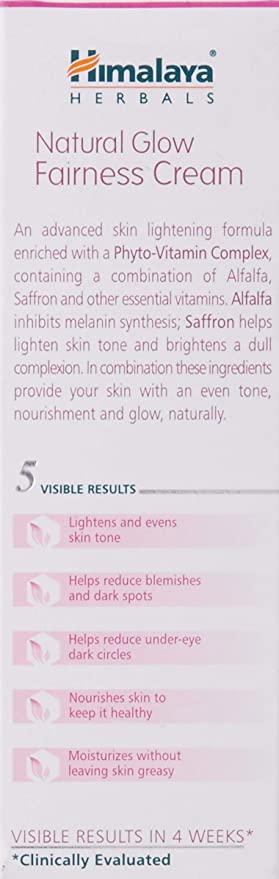 Himalaya Natural Glow Saffron Face Cream