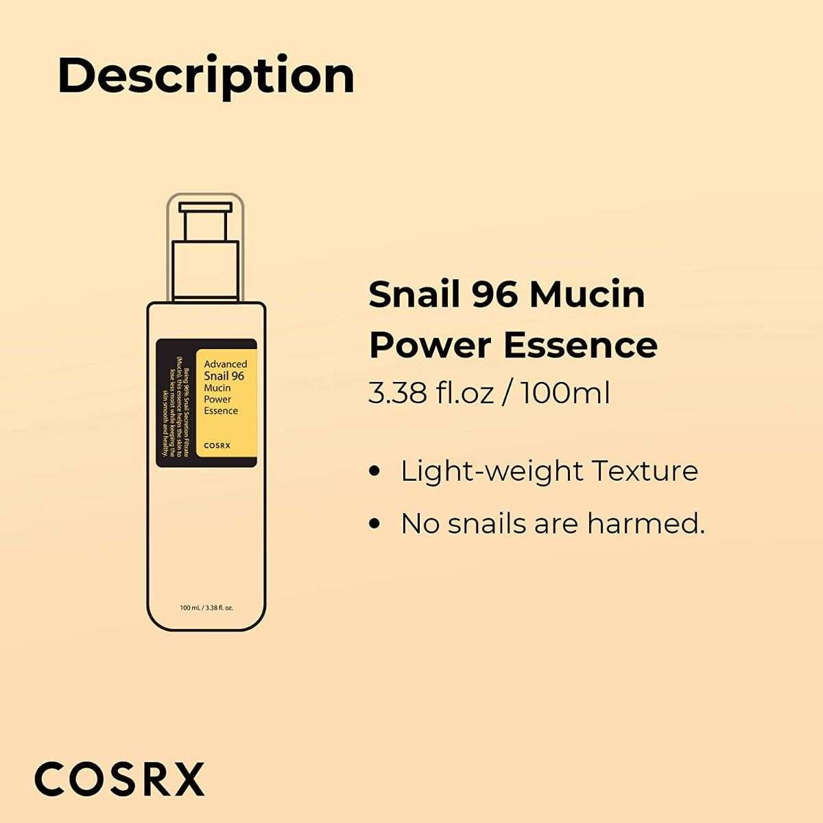 COSRX Advanced Snail 96 Mucin Power Essence (100ml)