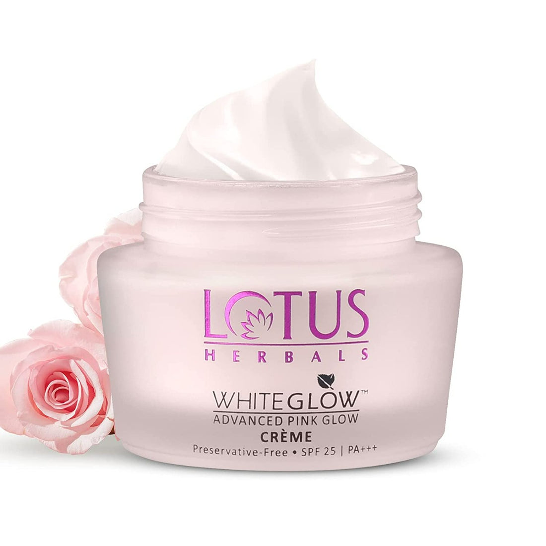 Lotus Herbals Whiteglow Advance Pink Glow Cream SPF 25 I Pa+++ (35gm)