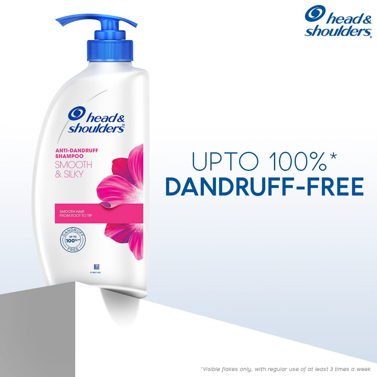 Head &amp; Shoulders Smooth and Silky Anti Dandruff Shampoo for Women and Men