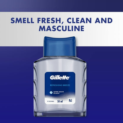 Gillette After Shave Splash Refreshing Breeze (50ml)