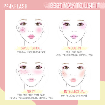 F01 - PINKFLASH Chic In Cheek Blush (1.7g)