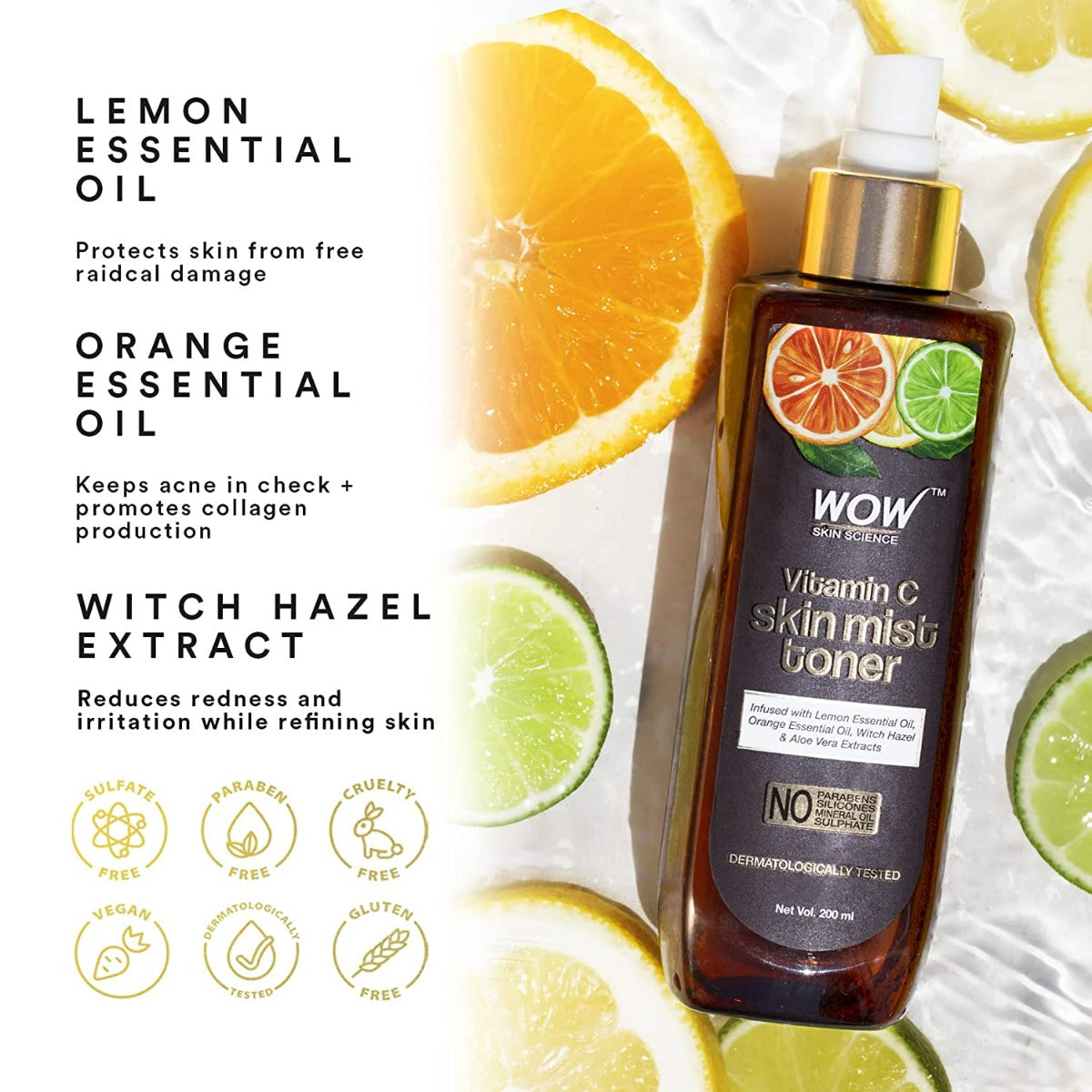 Wow Skin Science Vitamin C Toner (200ml)