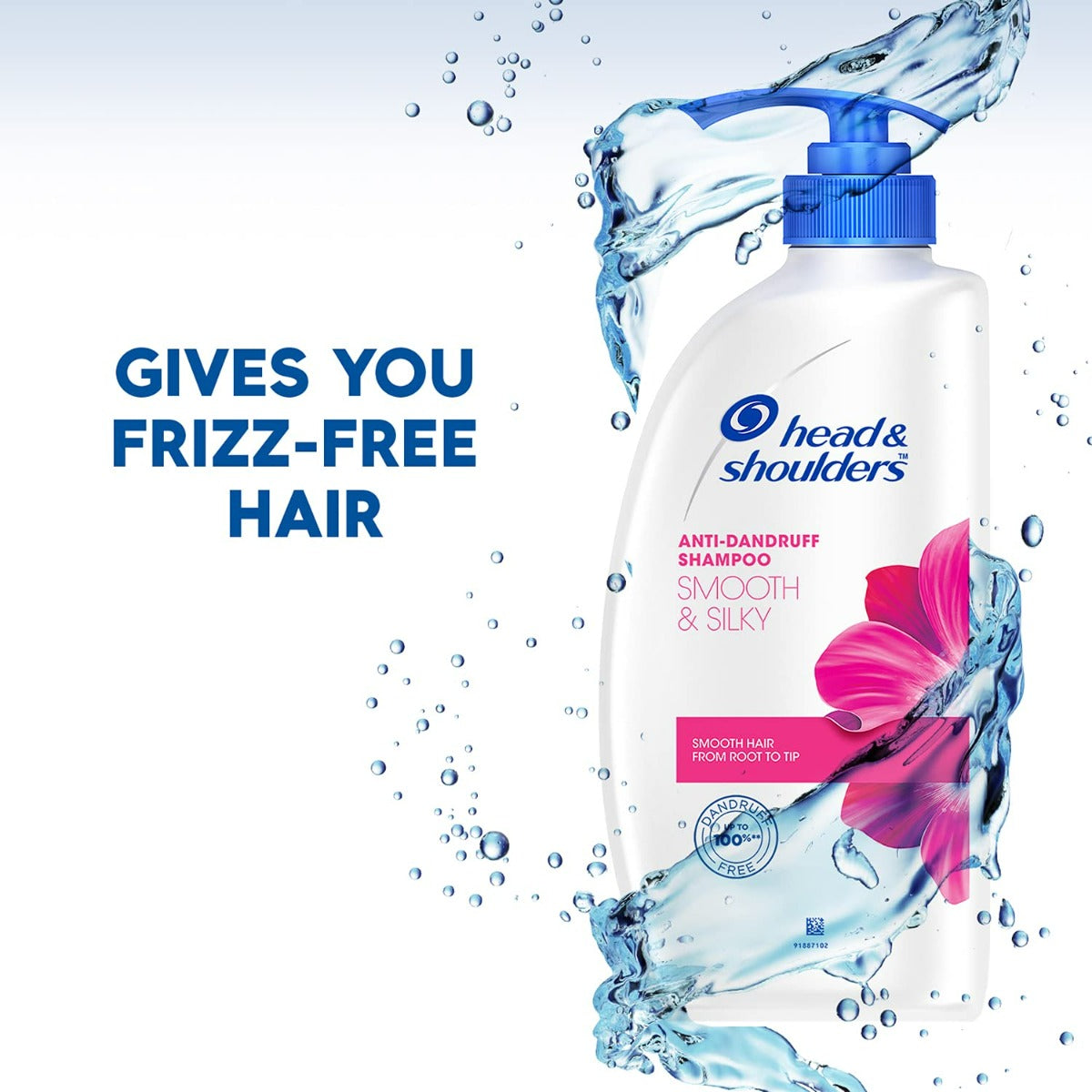 Head &amp; Shoulders Smooth and Silky Anti Dandruff Shampoo for Women and Men