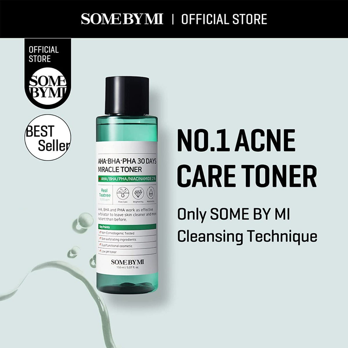 SOME BY MI AHA BHA PHA 30 Days Miracle Toner (150ml)