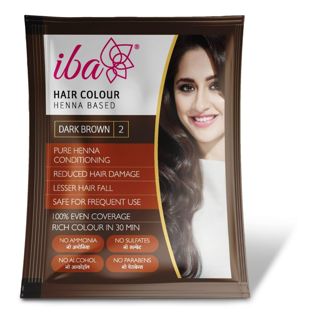 Iba Care Hair Colour (70gm) - Dark Brown