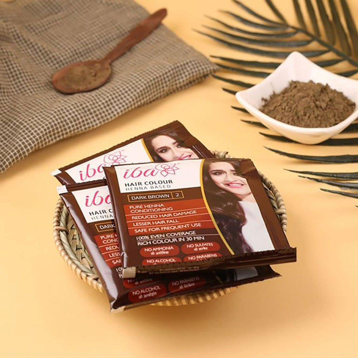 Iba Care Hair Colour (70gm) - Dark Brown