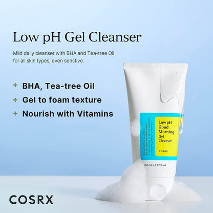 COSRX Low pH Good Morning Gel Cleanser (150ml)