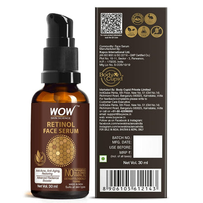 Wow Skin Science Retinol Face Serum (30ml)