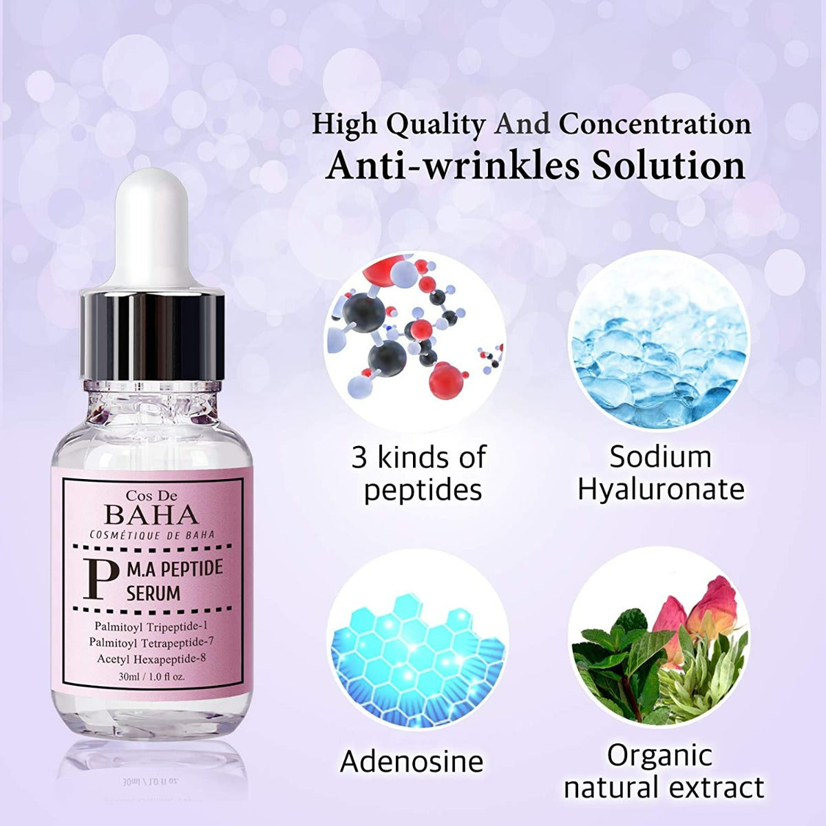 Cos De BAHA M A Peptide Serum