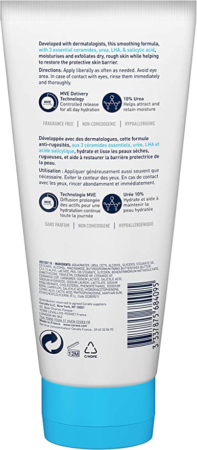 CeraVe SA Smoothing Cream with Salicylic Acid (177ml)