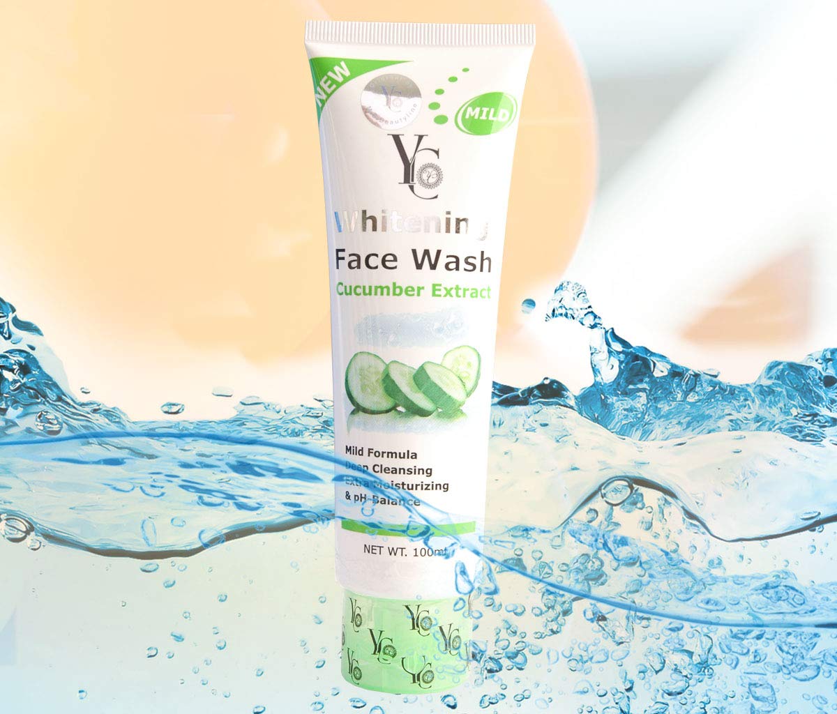 YC Whitening Face Wash with Cucumber Extracts (100ml)