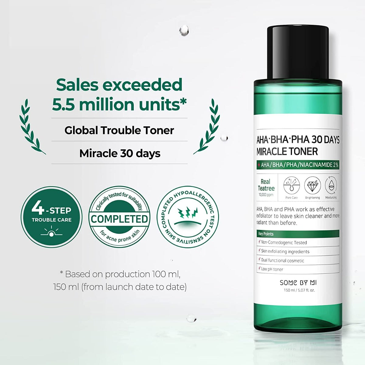 SOME BY MI AHA BHA PHA 30 Days Miracle Toner (150ml)