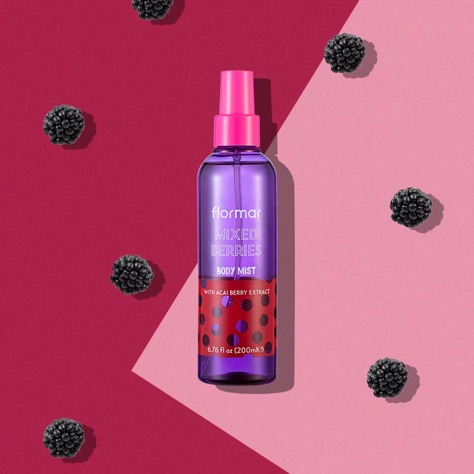 Flormar Body Mist Mixed Berries (200ml)