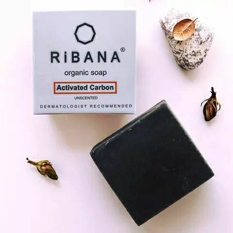 RiBANA Activated Carbon Soap (100gm)