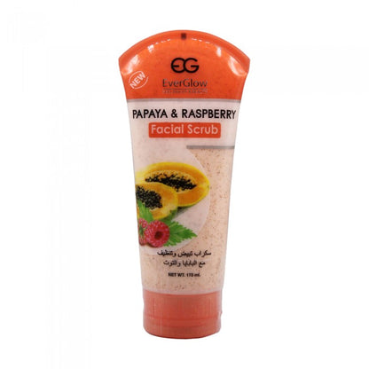 EverGlow Papaya with Raspberry Facial Scrub (175ml)