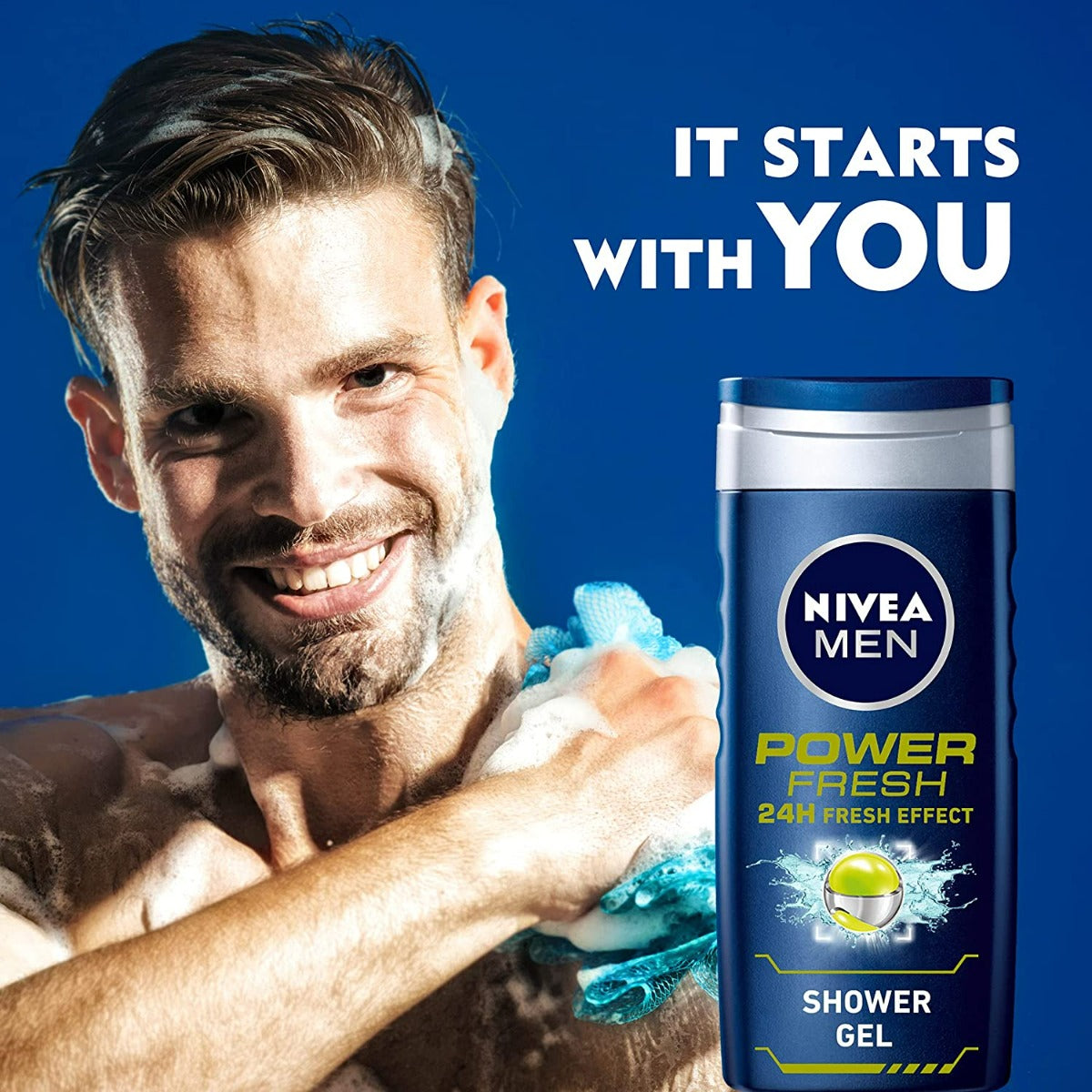 Nivea Men Power Refresh Shower Gel (250 ml)