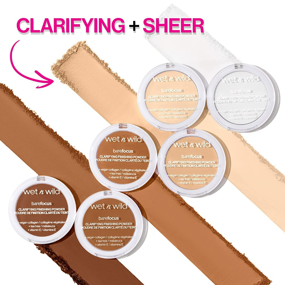 Wet N wild Bare Focus Clarifying Finishing Powder (6g)