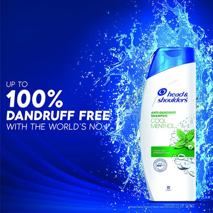 Head &amp; Shoulders Cool Menthol Anti Dandruff Shampoo for Women and Men