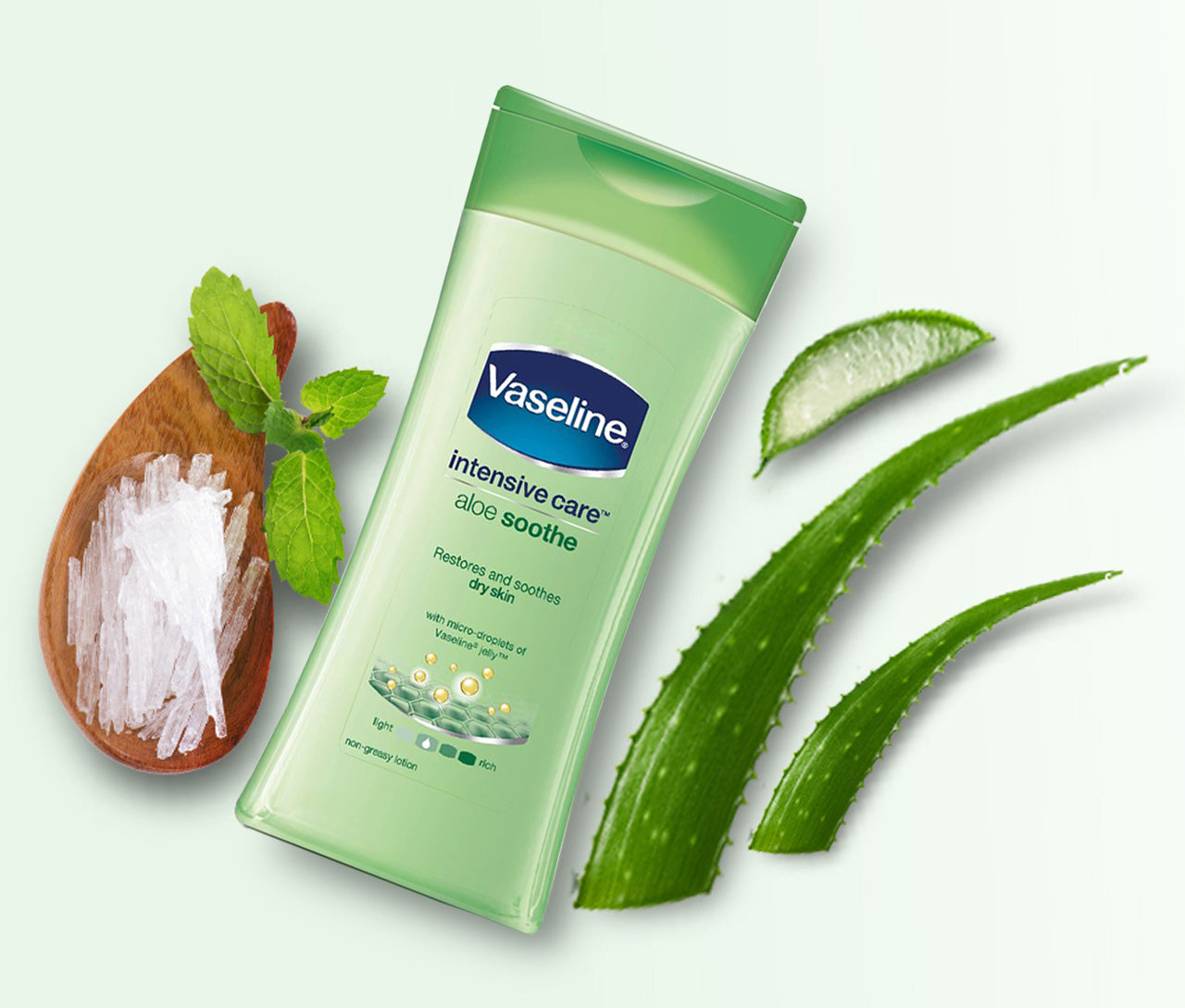 Vaseline Lotion Aloe Fresh (200ml)