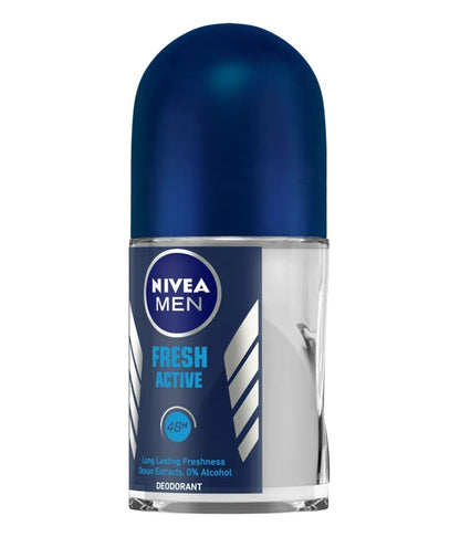 Nivea Men Fresh Active Deodorant Roll On (50ml)