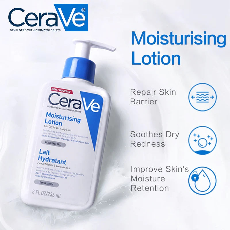 CeraVe Moisturizing Lotion for Dry to Very Dry Skin (236ml)