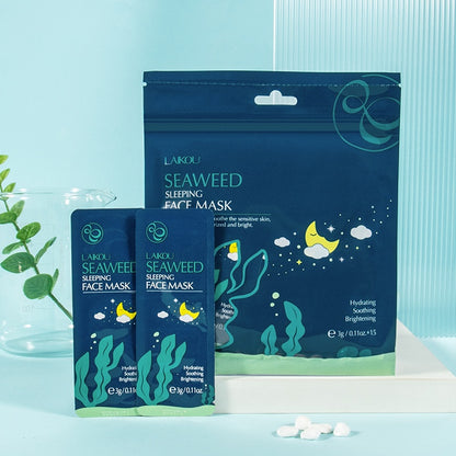 Laikou Seaweed Sleeping Face Mask (15 Pcs)