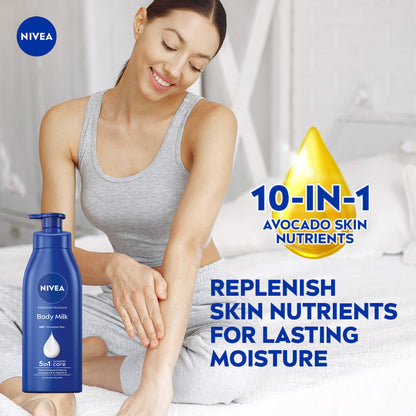 Nivea Body Milk Intensive Moisture Body Lotion (380ml)