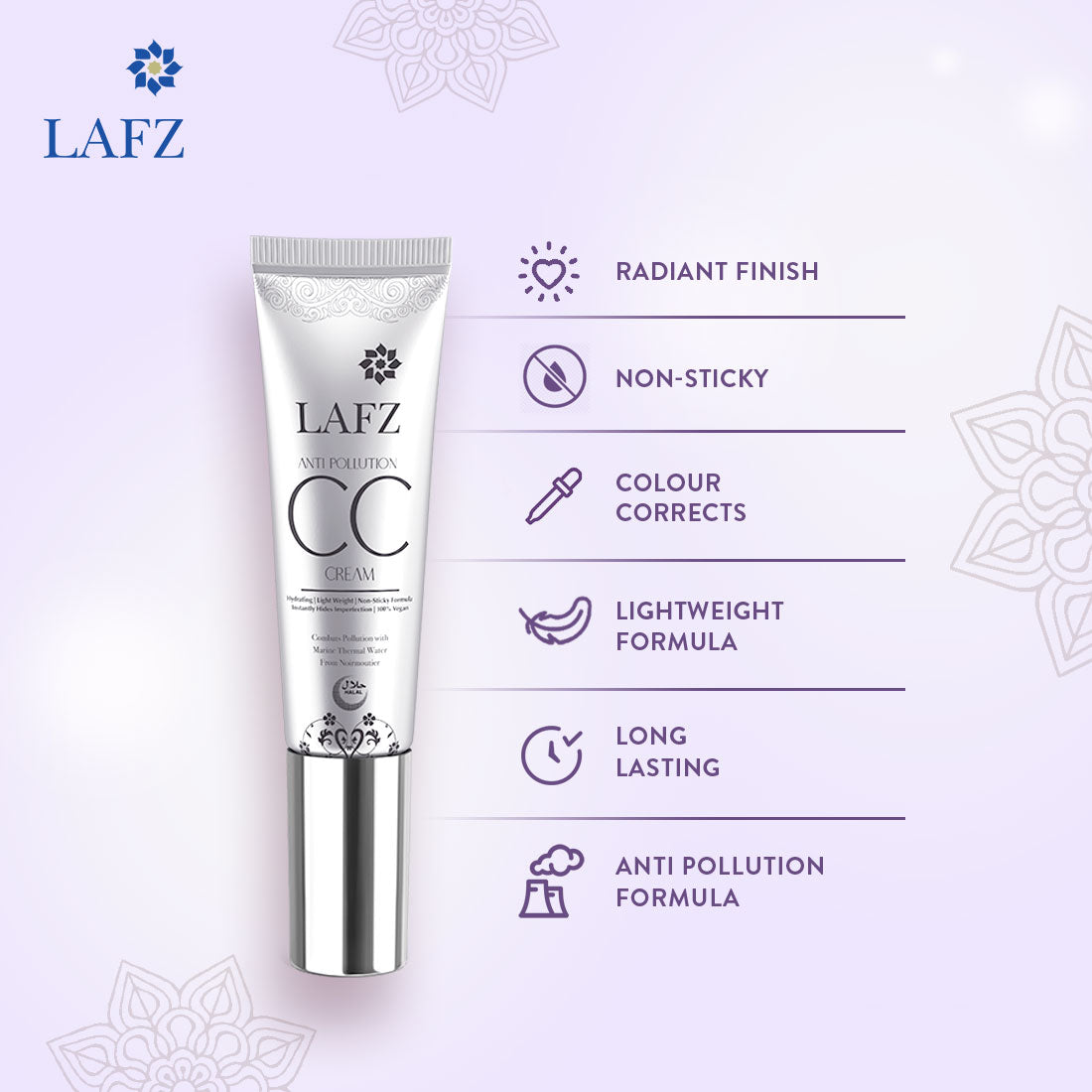 Lafz Anti Pollution CC Cream (30ml)