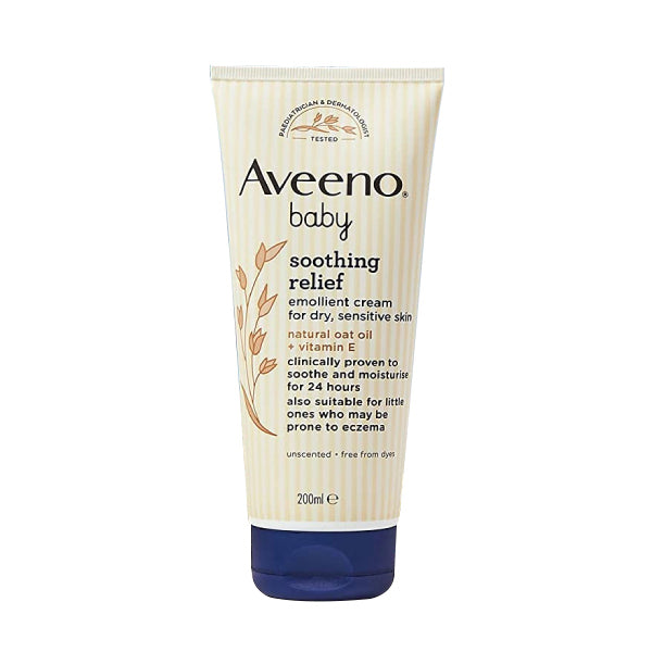 Aveeno Baby Soothing Relief Emollient Cream (200ml)