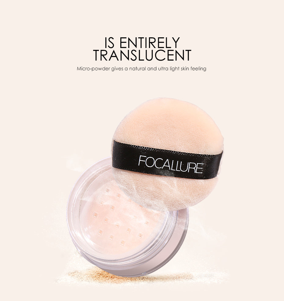 FA 15 - Focallure Matte Setting Loose Powder (7gm) - 02 Natural Color