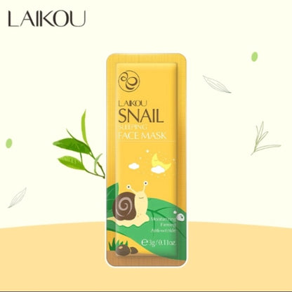 Laikou Snail Sleeping Face Mask (3g)