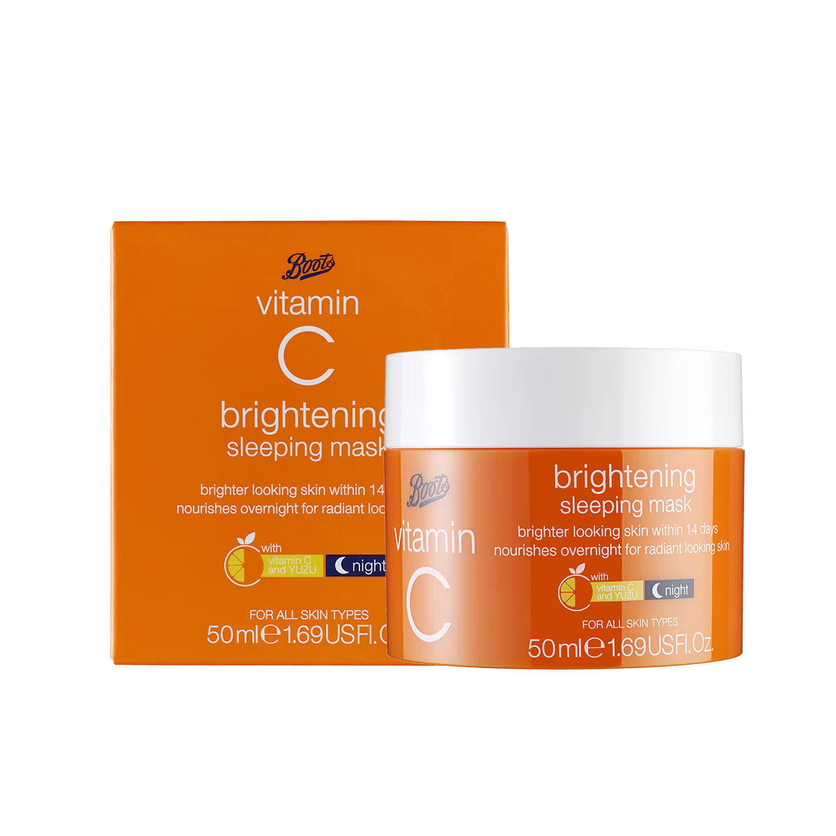 Boots Vitamin C Brightening Sleeping Mask Night (50ml)