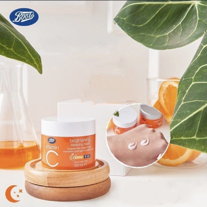 Boots Vitamin C Brightening Sleeping Mask Night (50ml)