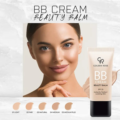 Golden Rose BB Cream Beauty Balm SPF-25 (30ml)