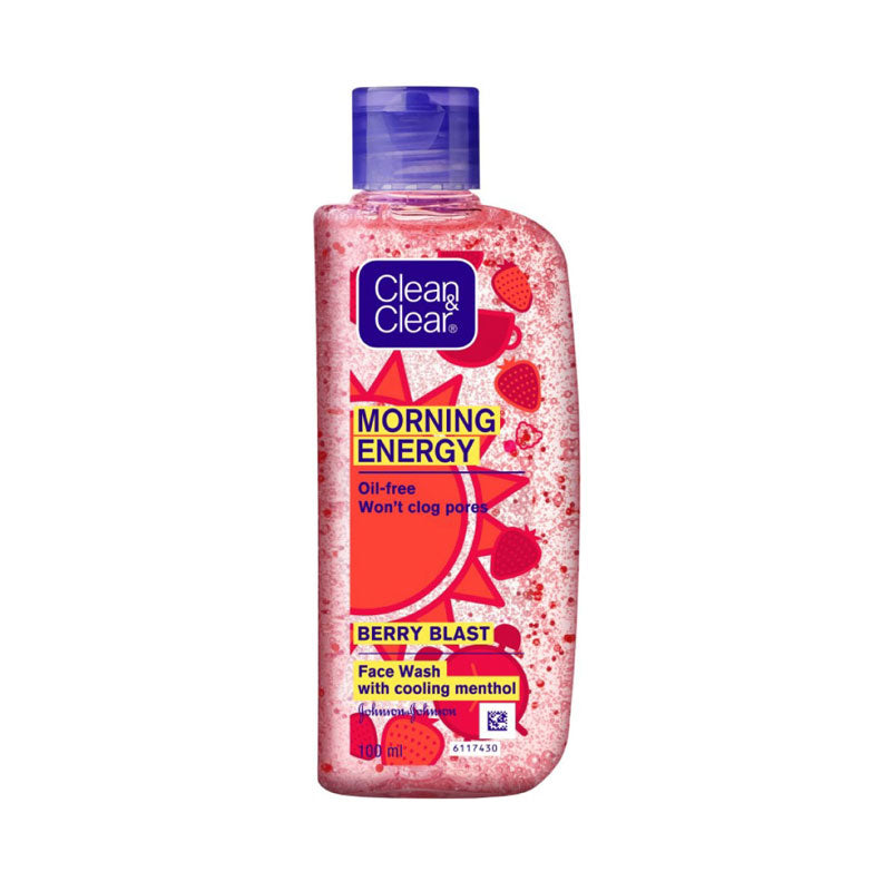 Clean &amp; Clear Morning Energy Berry Blast Face Wash (100ml)