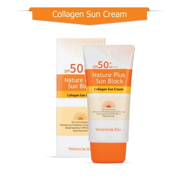 Valencia Gio Nature Plus Sun Block SPF 50+ PA+++ (70ml)