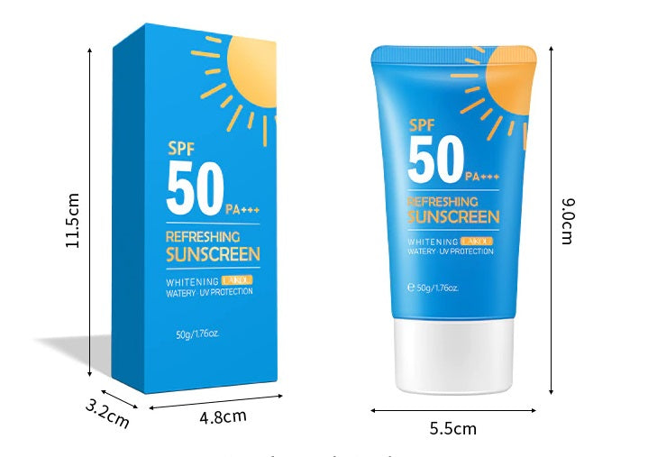 Laikou Refreshing Sunscreen SPF50 PA+++ (50g)