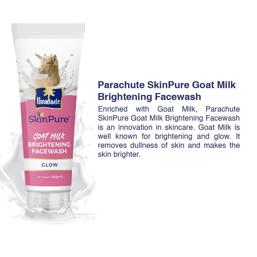 Parachute Naturale Shampoo Damage Repair 340ml (FREE Goat Milk Facewash - GLOW - 50gm)