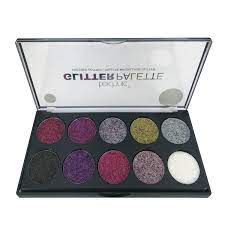 Technic 10 Color Pressed Glitter Palette - Unicorn Uniform (25g)