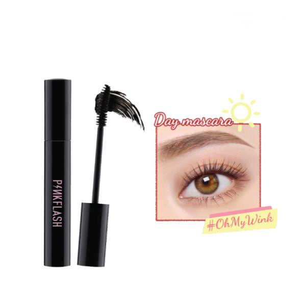 E08 - PINKFLASH Oil Proof Curl Mascara (7ml) - 02