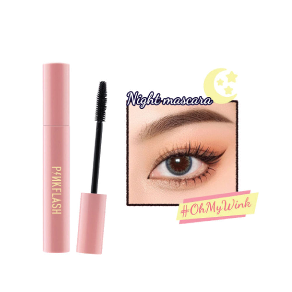 E08 - PINKFLASH Oil Proof Curl Mascara (7ml) - 01