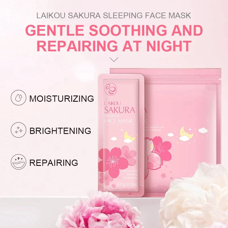 Laikou Sakura Sleeping Face Mask (3g)