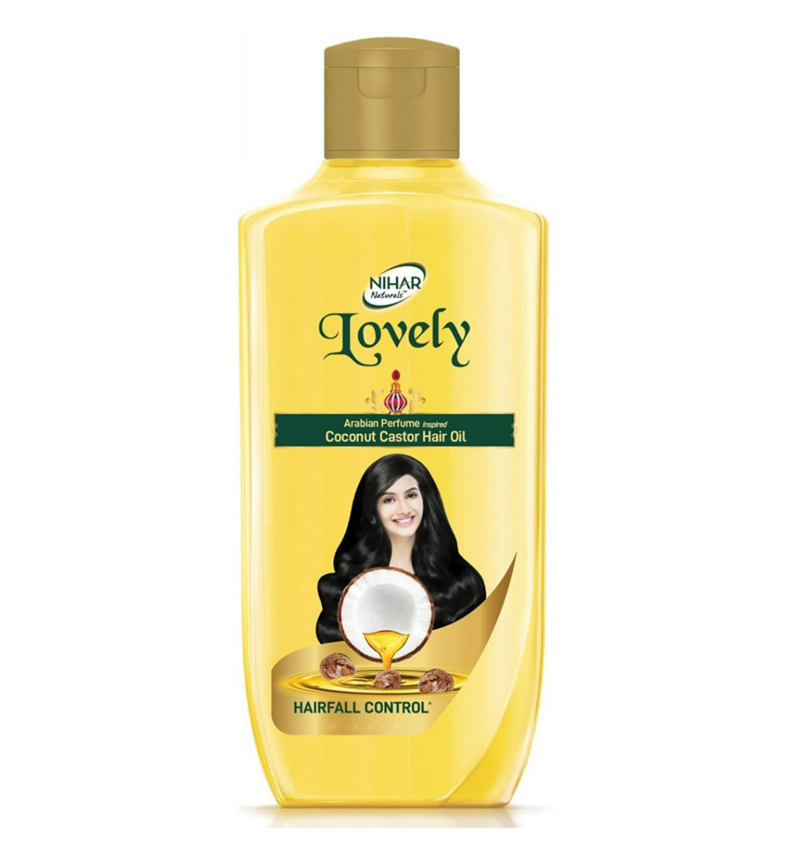 Nihar Lovely Coconut Castor Hair Oil