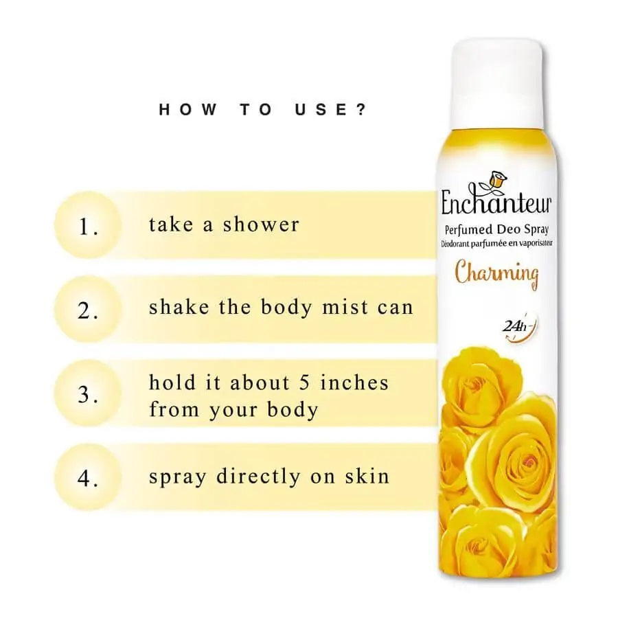 Enchanteur Body Spray (150ml)