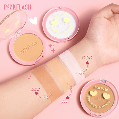 F08 - PINKFLASH Lasting Matte Pressed Powder