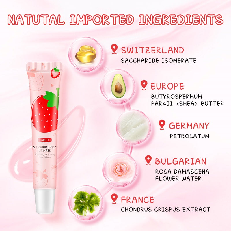 Laikou Strawberry Lip Mask (18g)