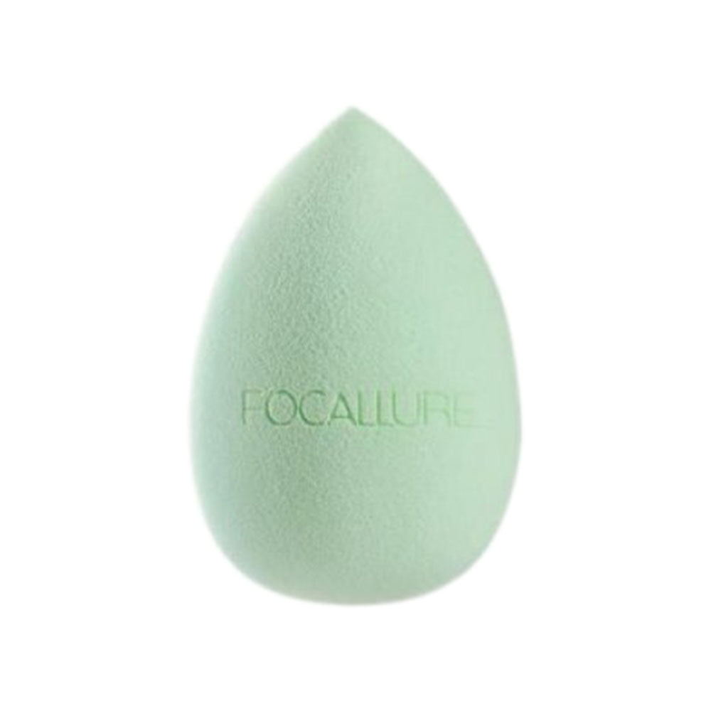 FA 136 - Focallure Latex Free Sponge Beauty Blender (10gm) - Waterdrop (04 Mint Green)